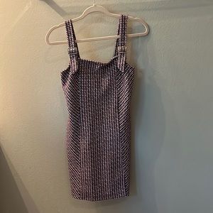 forever 21, black, white, and purple color pattern